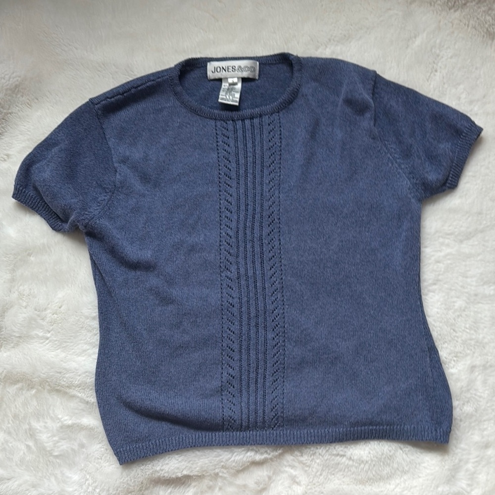VTG Jones & Co Knit Short-Sleeve